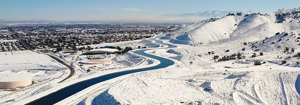 Snowy Aquaduct